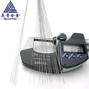 Kostenlose Probe H6 Durchmesser 0,2/0,3/0,4/0,5/0,6mm*330mm Feinkörniger 91,8HRa Mikro-Durchmesser Polierter Superfeiner Wolframkarbidstab - Product Image 2
