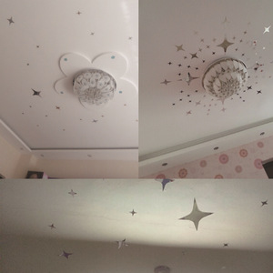 3D Specchio Acrilico <span class=keywords><strong>Stelle</strong></span> Decalcomanie Creativo Babysbreath Carta Da Parati Per Camera Da Letto del capretto Rimovibile Per Bambini In Camera Adesivi Decorativi - Product Image 4