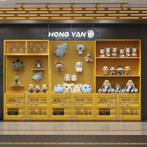 Présentoir de produit d'étagère de magasin de machine de poupée de salle de jeu en métal durable et résistant à la rouille pour le magasin de détail - Product Image 3