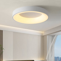 Plafonnier LED en fer forgé de style nordique, design moderne et minimaliste, gradation progressive à distance, indice de protection IP65, tailles 30-60 cm pour chambre à coucher