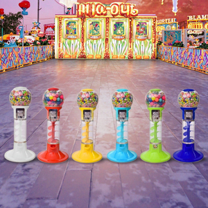 Xoắn ốc đồng tiền hoạt động nảy bóng bán hàng tự động đồ chơi viên nang kẹo cao su máy bán hàng tự động didpenser - Product Image 2