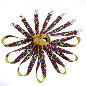 Free Sample Low MOQ Customized Waterproof Sublimated <b>Polyester</b> Woven Neck Strap <b>Lanyard</b> for Exhibition Event Pass Entry Badge - Product Image 1