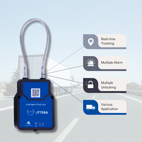 Traceur GPS 4G Jointech JT701 E-lock pour camion/conteneur/remorque avec suivi en temps réel, antivol, IP67, étanche à la poussière, base magnétique