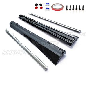 Kit carrosserie sport noir brillant-argenté pour Honda Accord 10.5ème génération 2022 : Lame de pare-chocs avant et jupes latérales – Accessoires automobiles - Product Image 5