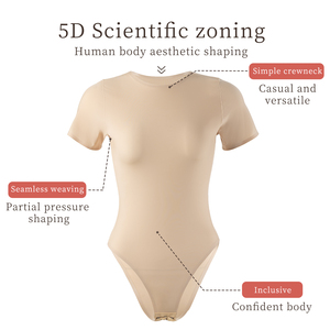 Body Moldeador de Una Pieza con Efecto Reductor de Cintura y Levantamiento de Cadera, Talla Grande, Ajustado, con Abertura en la Entrepierna para Mujer - Product Image 3
