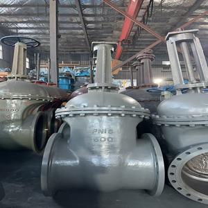 DN900 Neues Produkt Heller Schaft Hart versiegelter Flansch schieber aus Stahlguss Hochdruck-Flansch schieber - Product Image 5