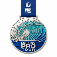 Médaille de course de marathon personnalisée, frappée à l'emporte-pièce, émaillée, en métal, trophée de récompense athlétique, souvenir, prix du finisseur