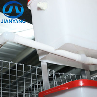 Cage à batterie en fil d'acier galvanisé Q235 de type H, 3 ou 4 niveaux, pour 5000 oiseaux, pour ferme avicole, vente en gros, cage à poulets de chair