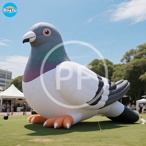 บอลลูนนกพิราบแบบเป่าลมรูปการ์ตูนนกฟีนิกซ์บินได้สำหรับการโฆษณา - Product Image 5