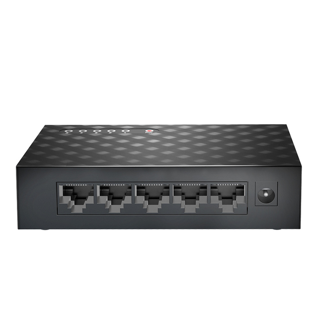 EDUP 5 Port 10/100/1000Mbps Fiber Optical Fast Ethernet Gigabit Network Switch