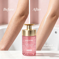 Gel Douche et Lavant Corporel Liquide Rose Effervescent Flora Chemical Éclaircissant et Adoucissant pour Femmes Adultes SPA