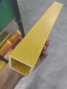 Tubo Rectangular de Alta Resistencia/Perfil de FRP/Tubo Cuadrado de Fibra de Vidrio/Tubo Cuadrado de FRP Suministro Directo de Fábrica - Product Image 6