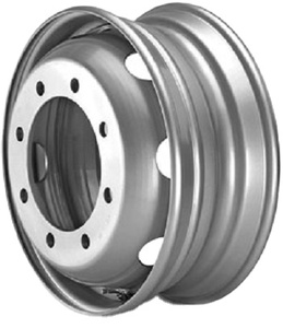 กระทะล้อเหล็กสำหรับรถบรรทุก 19.5x11.75 - Product Image 1