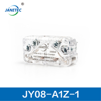 Interrupteur de contact de porte d'ascenseur JANETEC JY08-A1Z-1 en acier inoxydable, alliage d'argent, certifié CE, pour hôpitaux, supermarchés, entrepôts