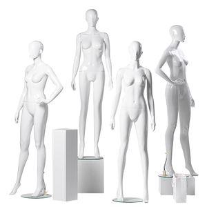 Groothandel Volledige Lichaam Mannequins Wit Modern Winkel Display Kleding Vrouwen Volledig Lichaam <span class=keywords><strong>Plastic</strong></span> Mannequin Vrouwelijk voor Kleding - Product Image 4