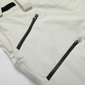 Top vente unisexe imperméable respirant fermeture éclair veste à capuche hiver salopette en plein air neige porter hommes femmes grandes tailles chaud - Product Image 1