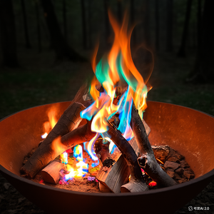 Heyha Fabriek Custom Lage Prijs Vuurwerk Groothandel Kleurrijke Magische Vlamveranderende Pakketten Vlam Kleurstof Voor Kampvuren Vreugdevuren - Product Image 4