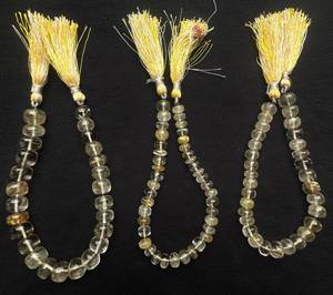 Cuentas redondas de rutilo dorado de calidad AAA, 7-9 mm, cuentas sueltas de rutilo dorado, cuentas de piedras preciosas auténticas, cuentas al por mayor, cuentas para joyería DIY - Product Image 5