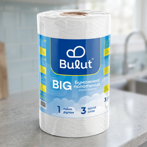 Toallas Bulut MAXI, Servilletas de 3 Capas, Rollo de Papel Suave, 1x12 Piezas, Uso Doméstico, Modelo 301 - Product Image 3