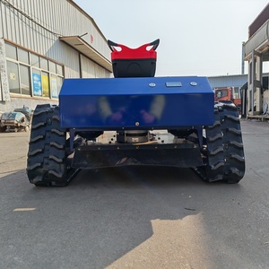 High Quality Industrial Cordless Self-Propelled <strong>Lawn</strong> <strong>Mower</strong> 4-Stroke Crawler Remote Control Grass Cutting Machine DIY 125cc 1200W - Product Image 5