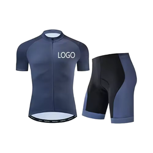 Cycling Clothes Short Sleeve Polyester Full Zip Road Bicycle Clothing Wholesale Sports Bicycle For Man
