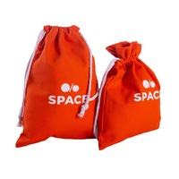 Sac à cordon en toile avec logo personnalisé, pochette cadeau en coton réutilisable, sac vierge pour emballage, mariage, fête, cadeaux promotionnels