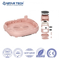 Pièces de rechange en plastique pour friteuse à air avec fenêtre carrée visible, pour appareils de cuisine, fournisseur OEM, en promotion