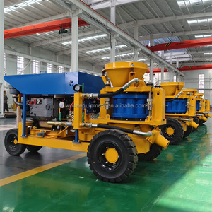 <span class=keywords><strong>China</strong></span> 9m³/h Trocken-Spritzbetonmaschine für Betonreparatur, Hangstabilisierung und Abstutzen - Product Image 6