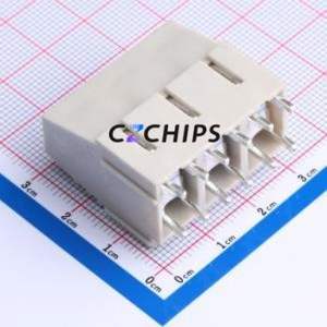 MX1016B-10.16-03P-GY01-Fe-PS-A Screw Terminal Block Through hole,P=10.16mm Connector 1x3P 10.16mm Beige Through Hole - Product Image 2