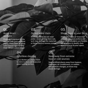 ต้นไม้ประดิษฐ์กันน้ำ ทนแดด ป้องกันรังสียูวี  แบบจำลองต้นไทร  คุณภาพดี  ราคาพิเศษ  สำหรับตกแต่งสำนักงาน - Product Image 6