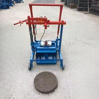 Machine à fabriquer des blocs de ciment à faible coût, type mobile, machine à poser des briques emboîtables, machine à fabriquer des briques légères