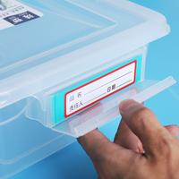 Ménage conservation des aliments, vente en gros, marque de Classification carrée PP en plastique de qualité alimentaire, bac à légumes avec couvercle