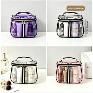 Bolsa <span class=keywords><strong>de</strong></span> cosméticos <span class=keywords><strong>de</strong></span> PVC con cremallera, portátil, impermeable, transparente, <span class=keywords><strong>de</strong></span> gran capacidad, para viaje, bolsa <span class=keywords><strong>de</strong></span> almacenamiento para maquillaje TAGI - Product Image 3