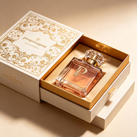 Flacon de parfum de haute qualité 5ml 15ml 50ml, boîte cadeau en papier, impression UV, texture mate pour parfum de marque privée