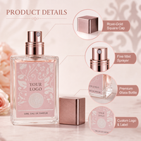 Parfum personnalisé pour femmes, parfum floral arabe, fabricant, logo personnalisé, étiquette et emballage pour les marques de parfums