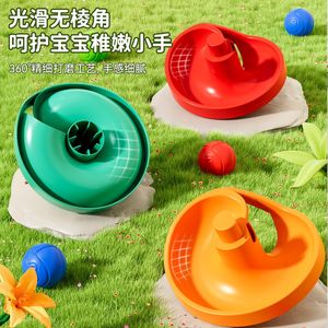 Jouet tournant en forme de grenouille, tour arc-en-ciel, rotation électrique, pour enfants de 3 ans et plus, ensemble de jeu éducatif précoce - Product Image 3