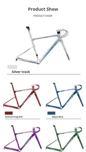 <span class=keywords><strong>Cuadro</strong></span> de <span class=keywords><strong>Carbono</strong></span> Ligero de una Pieza con Enrutamiento Interno de Cables, Compatible con Frenos de <span class=keywords><strong>Disco</strong></span>, Personalizable OEM para Bicicletas de <span class=keywords><strong>Carretera</strong></span> - Product Image 6