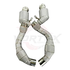 Tubería de Escape de Acero Inoxidable Vortex Performance para BMW X5 G05 F95 2019-2023, Alto Flujo, Turbo, Protector Térmico, Piezas de Modificación - Product Image 5