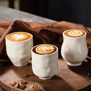<span class=keywords><strong>Tasse</strong></span> à <span class=keywords><strong>expresso</strong></span> en porcelaine de style minimaliste en gros, couleur et logo personnalisables, compatible lave-vaisselle et micro-ondes, sans anse - Product Image 2