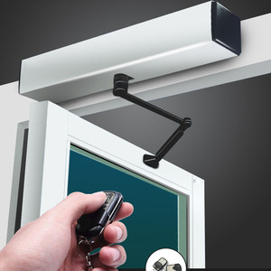 Automatic <strong>Door</strong> System <strong>Door</strong> Closer 220V AC101 Stainless Steel Automatic <strong>Door</strong> <strong>Opener</strong> and Closer <strong>Remote</strong> <strong>Control</strong> Indoor - Product Image 1
