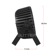 18x18W RGBWA UV LED Flat Par Stage Lights DMX512 Sound Activated Moving Head Télécommande pour DJ Disco Bar Party IP20 Rated