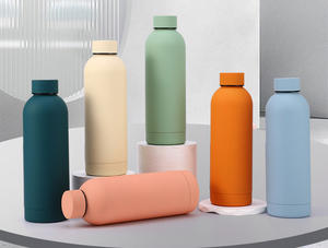 Bouteilles isothermes à double paroi réutilisables Xq23, 350 ml, petite ouverture, en acier inoxydable - Product Image 3