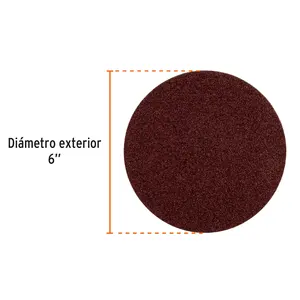 Master with 20 units Pack with 3 <b>sanding</b> <b>discs</b> 6' grit 60, for PUL-4X6T - Product Image 2