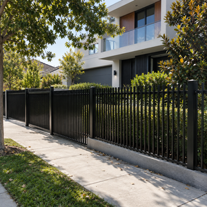 <span class=keywords><strong>Portail</strong></span> de clôture à lames en aluminium 6063 moderne et personnalisé, fourni directement par l'usine, <span class=keywords><strong>pour</strong></span> villa et jardin - Product Image 3