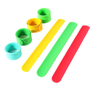 สายรัดข้อมือซิลิโคนแบบตบสำหรับใช้มือ BA ไม้บรรทัดยางกำไลเปล่าสำหรับการส่งเสริมการขาย - Product Image 2