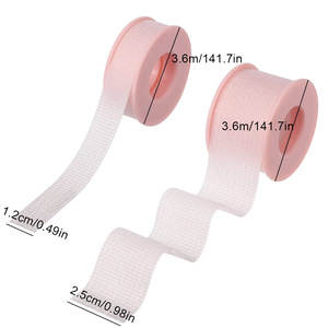 Sensitive Gel Eyelash Tape Non Woven Breathable <b>Silicone</b> Isolation Tape for Lash Extension Beauty <b>Tool</b> - Product Image 2