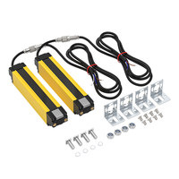 Capteurs optiques série PHOSKEY SG2C-F12-NC, écartement des faisceaux 10 mm, DC 10-30V, NPN, rideau lumineux de sécurité, capteurs de sécurité
