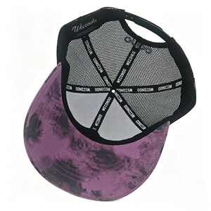 <span class=keywords><strong>Casquette</strong></span> de camionneur WECONDO de haute qualité, vintage, avec logo personnalisé, en coton respirant, avec broderie 3D et patch tissé - Product Image 6
