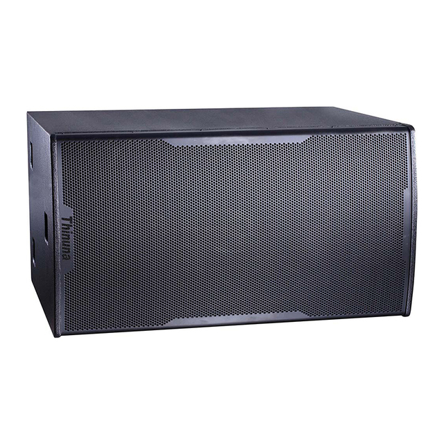 Thinuna T-215B Dual 15 Inch Subwoofer Professional Speaker Passive Subwoofer 15-inch Bass Speakers for Multi-function Hall