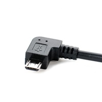 Cable Micro USB macho a ángulo recto Micro USB OTG de ángulo izquierdo de 90 grados